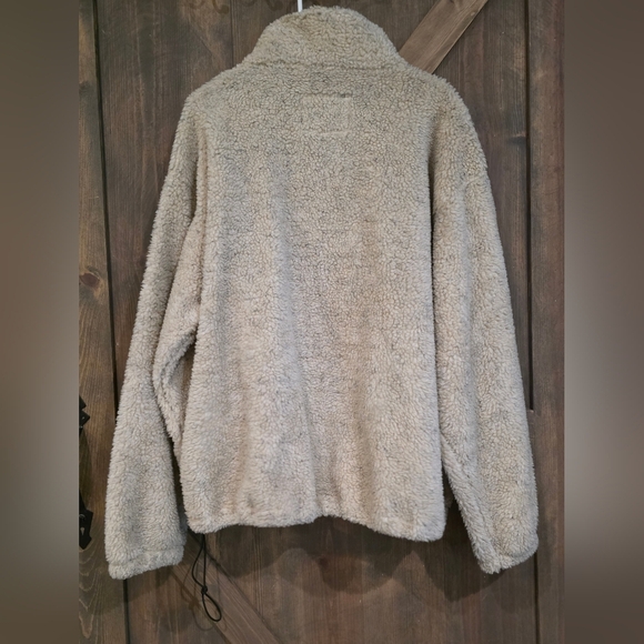 Aberdeen Collection Sherpa 3/4 Zip Oversized Unisex Size XL - Picture 2 of 4